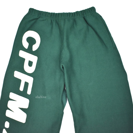 Cactus Plant Flea Market - Green CPFM Logo Sweatpants