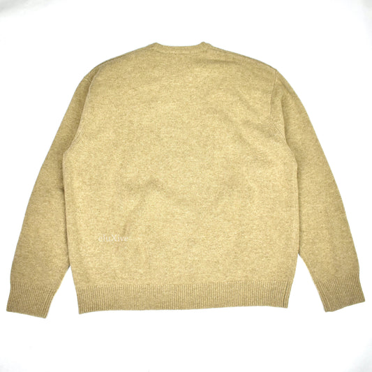 Supreme x Pillsbury - Doughboy Intarsia Knit Sweater (Tan)