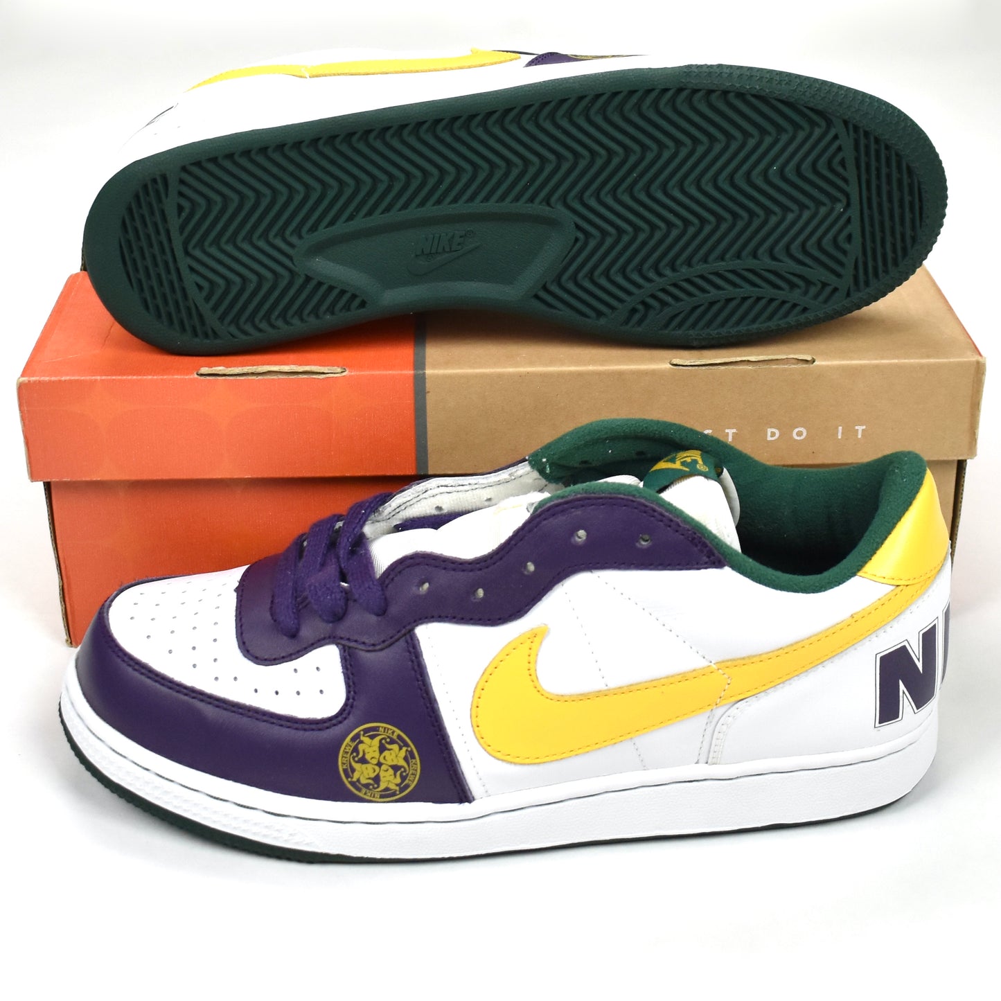 Nike x Krewe - Terminator Low Mardi Gras (White/Purple/Green)