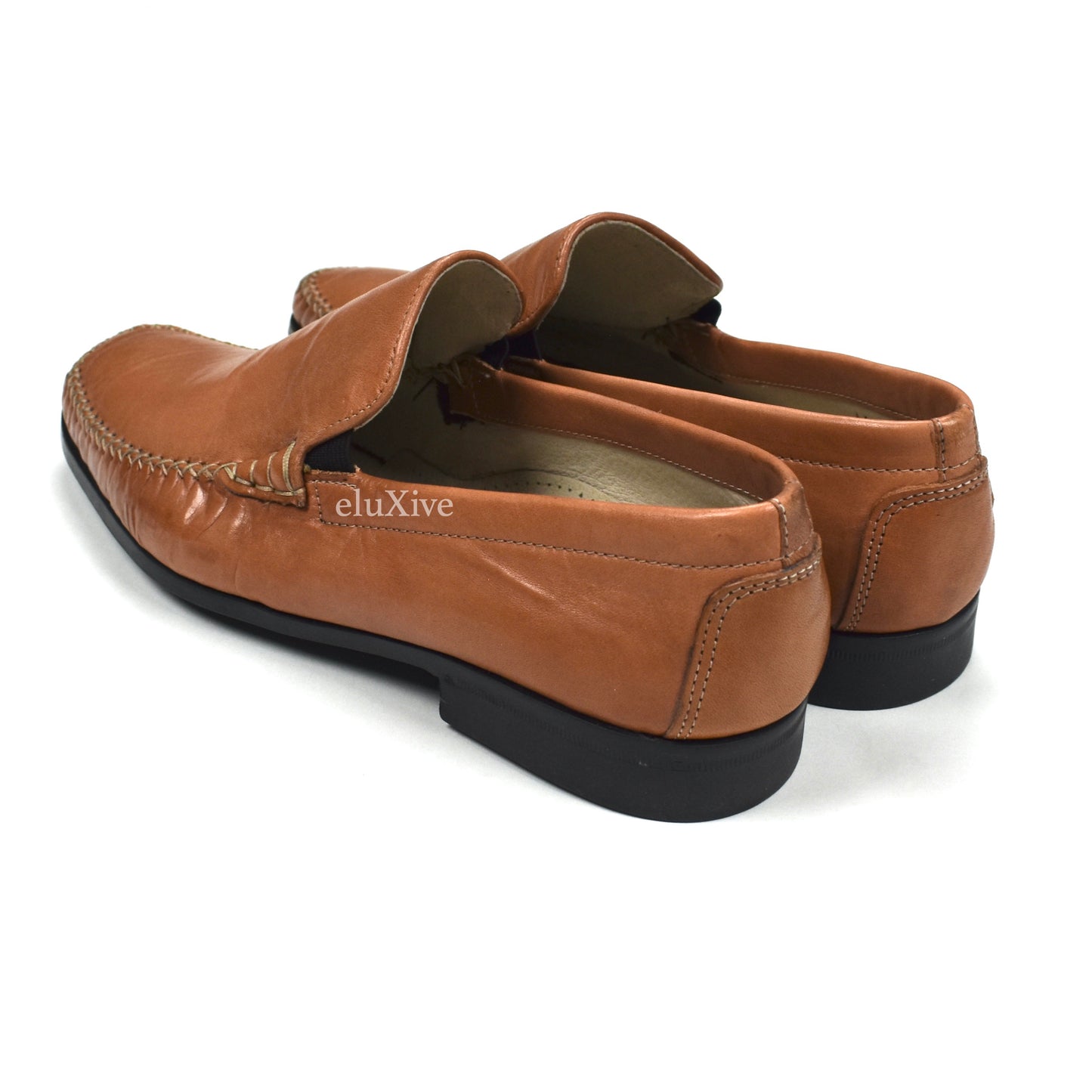 Salvatore Ferragamo - Brown Leather Lightweight Loafers