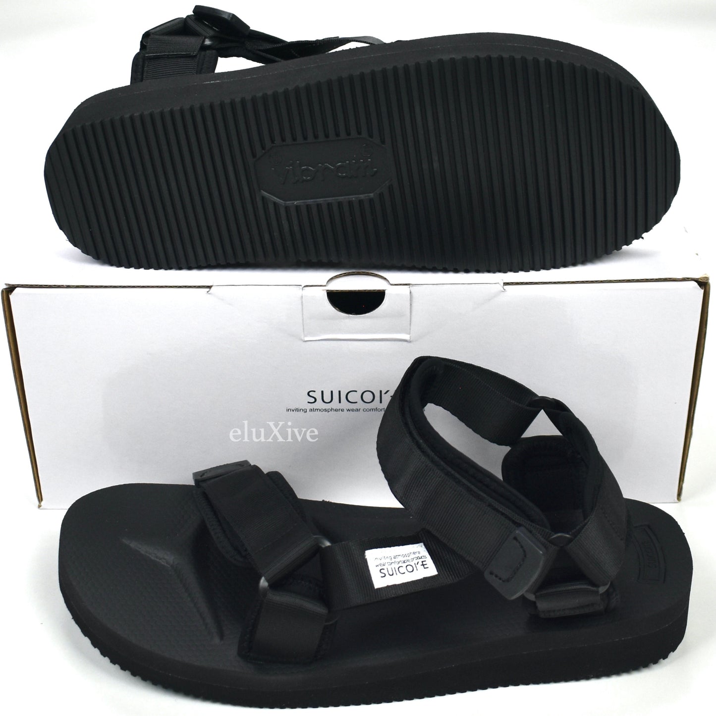 Suicoke - Black Depa V2 Strap Sandals