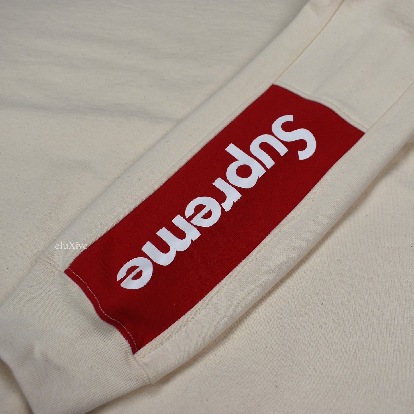 Supreme - Box Logo Formula Crewneck (Natural)