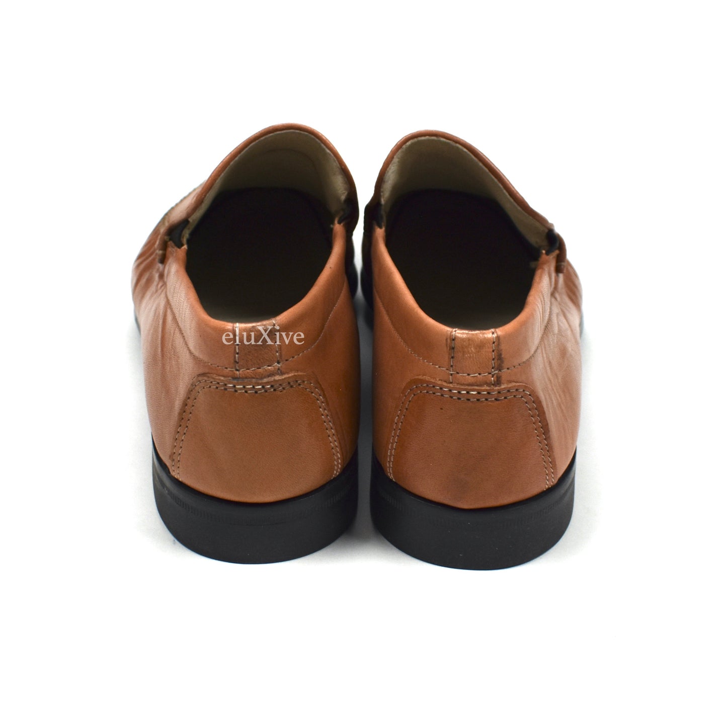 Salvatore Ferragamo - Brown Leather Lightweight Loafers