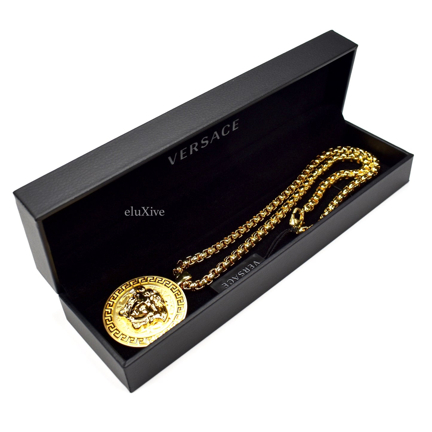 Versace - Large Gold Medusa Logo Chain Necklace