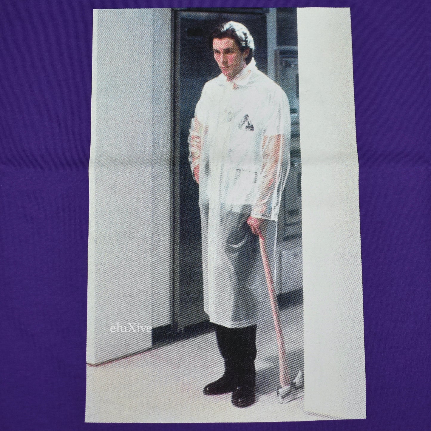 Palace - American Psycho Photo Print T-Shirt (Purple)