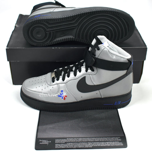 Nike - Air Force 1 High Premium LE Dallas All Star (3M Metallic Silver)