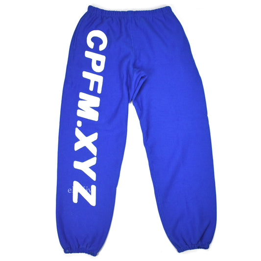 Cactus Plant Flea Market - Blue CPFM Logo Sweatpants