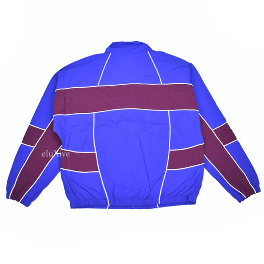 Supreme - Diamond Jacquard Panel Track Jacket (Blue)