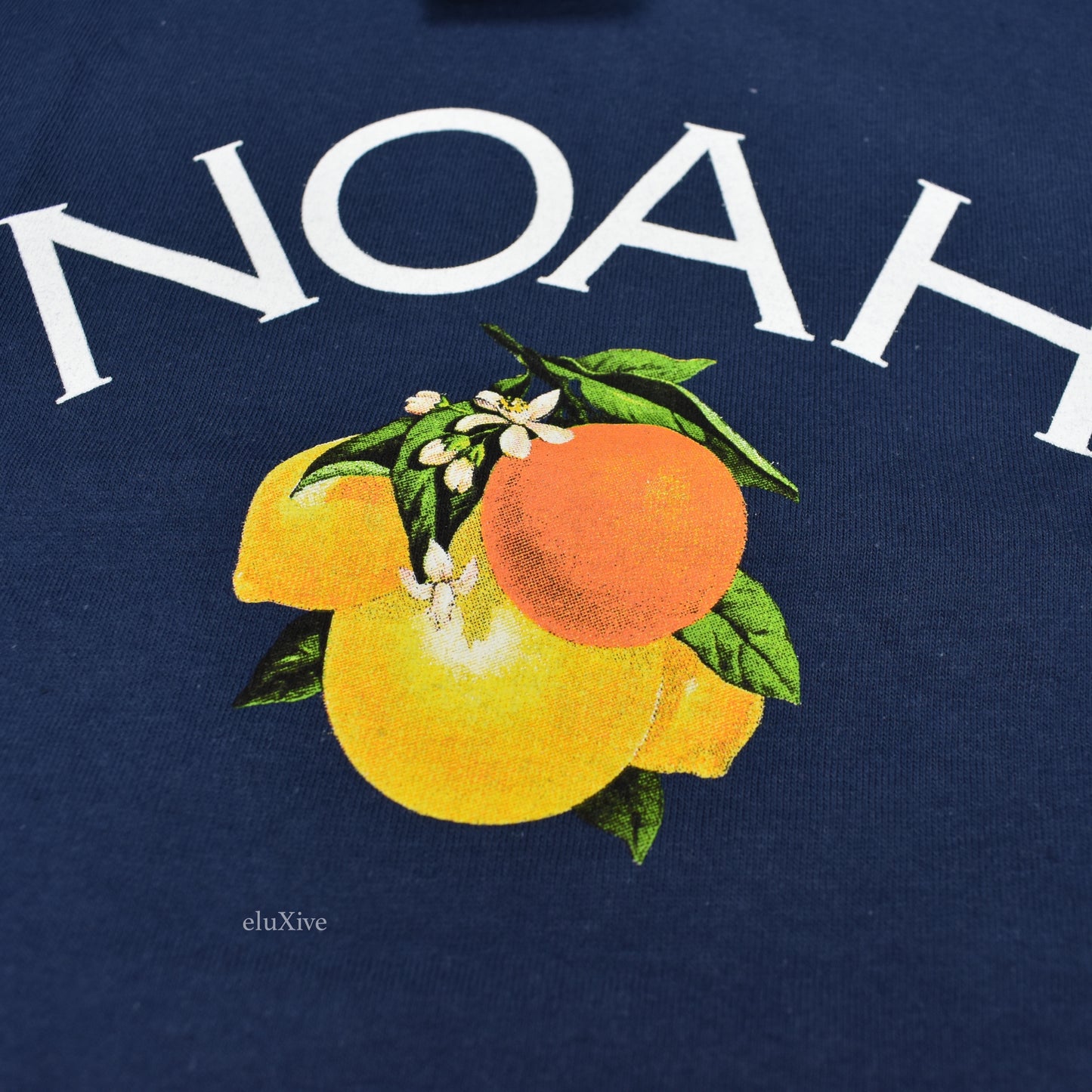 Noah - Citrus Core Logo T-Shirt (Navy)
