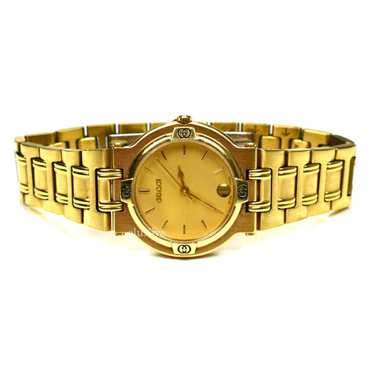 Gucci - 9200M Gold Champagne Dial Watch