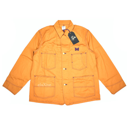 Needles x Smiths - Gold Butterfly Logo Twill Work Shirt