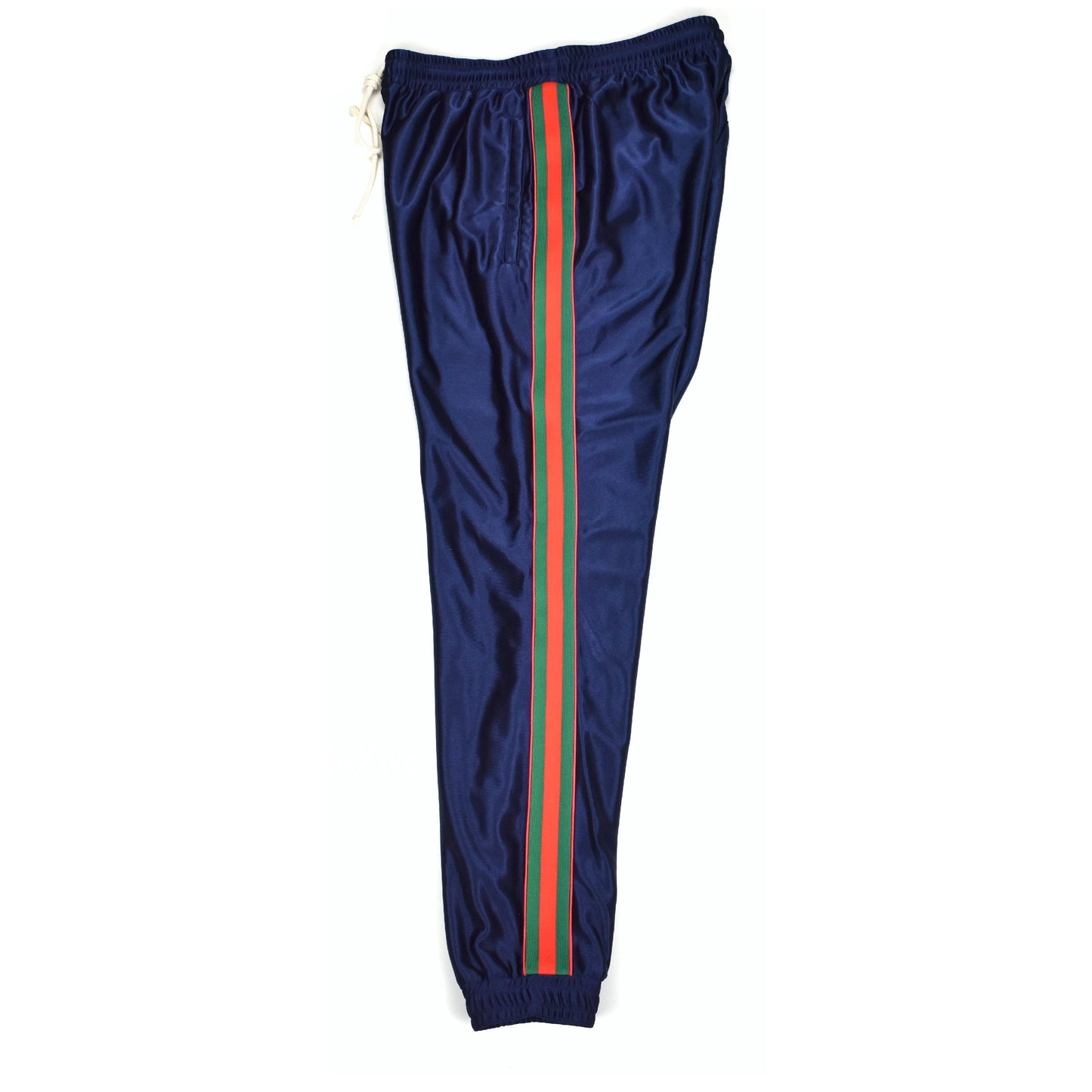 Gucci - Navy Web Stripe Technical Jersey Track Pants