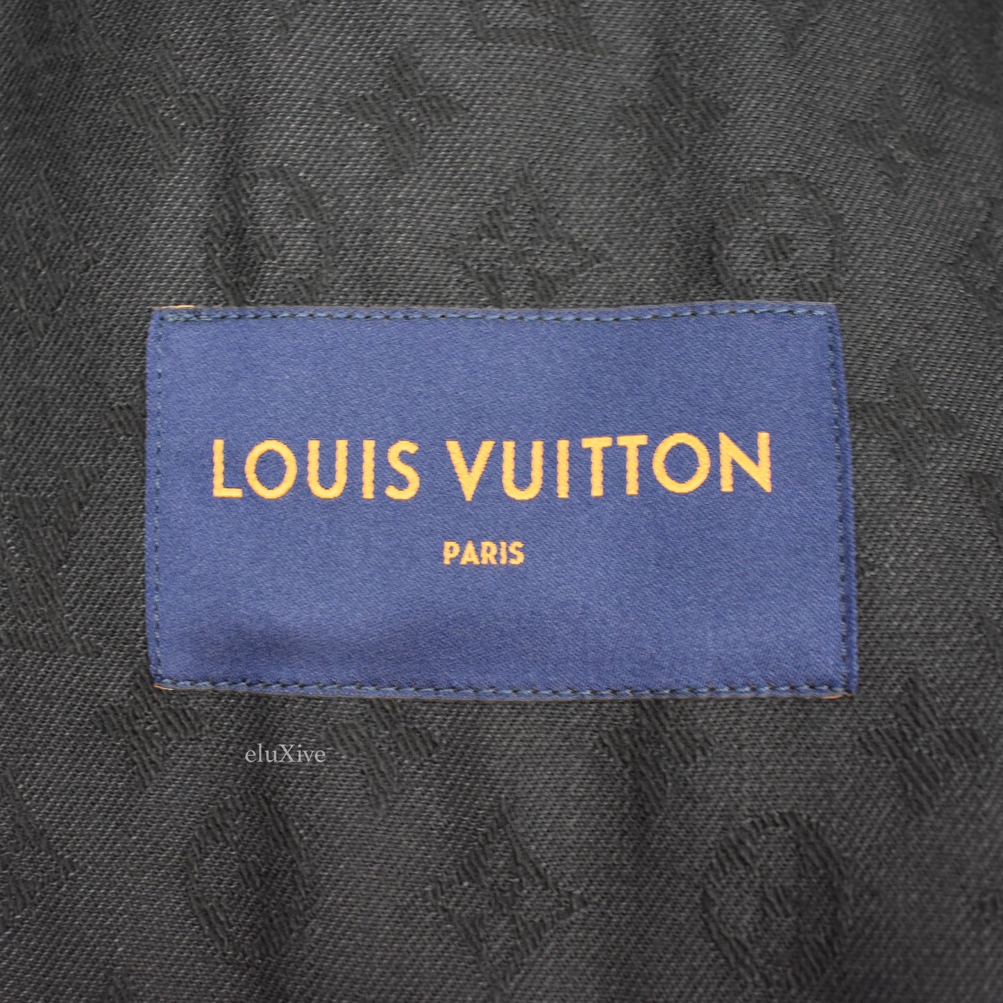 Louis Vuitton Monogram Denim Woven Trucker Jacket NWT
