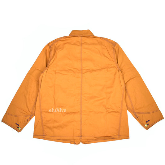 Needles x Smiths - Gold Butterfly Logo Twill Work Shirt