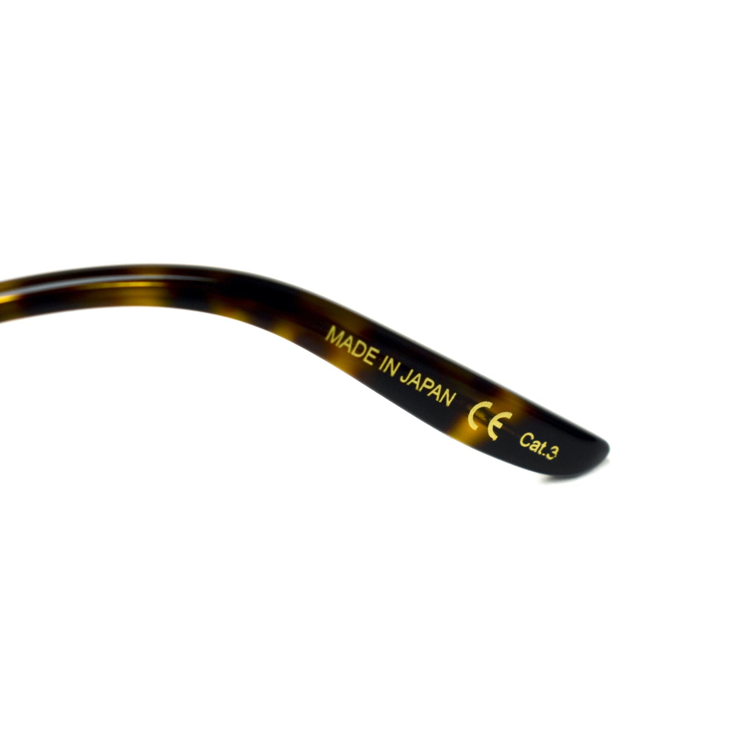 Gucci - GG0062S Black/Gold Aviator Sunglasses