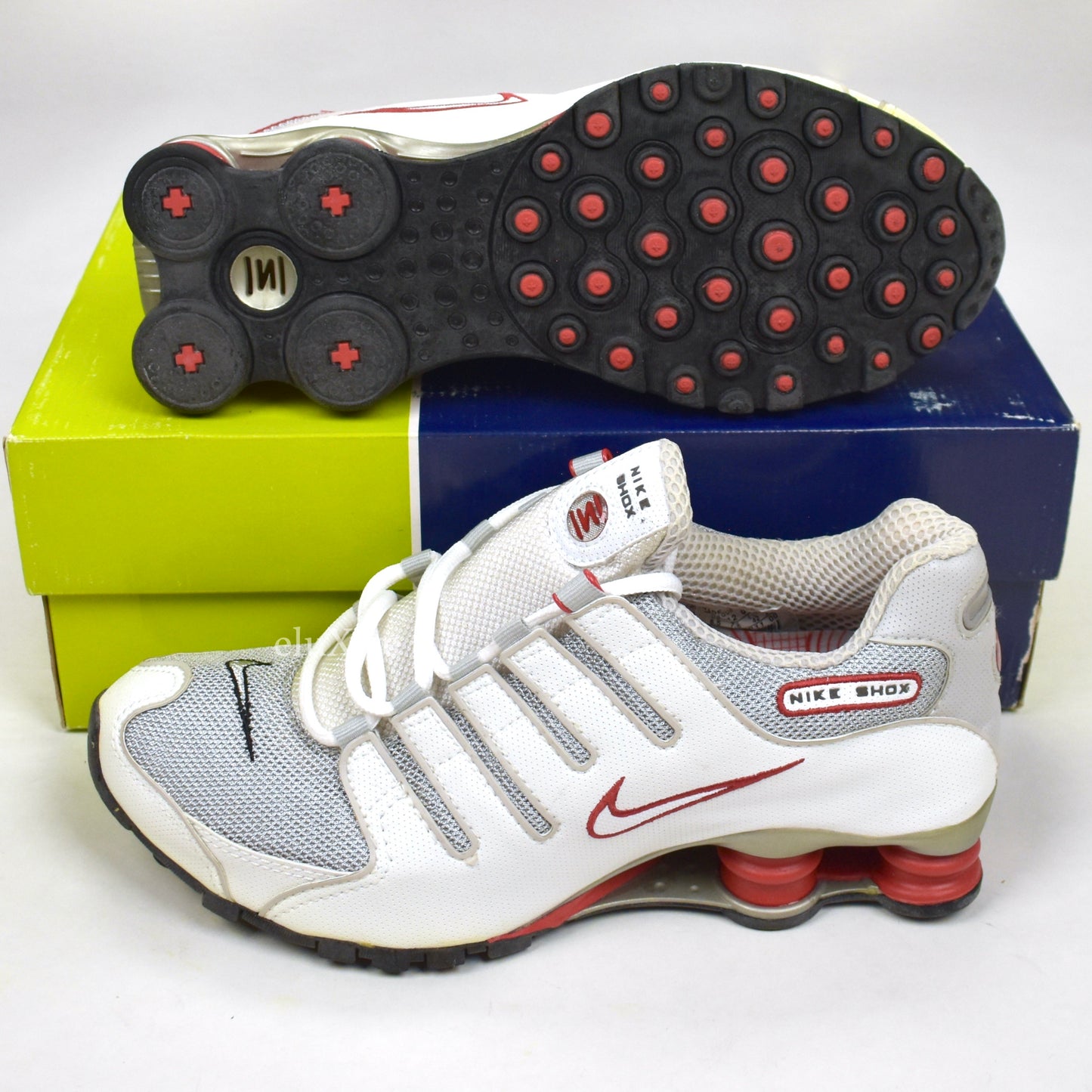 Nike - Shox NZ OG Gray / White / Sport Red (2003)