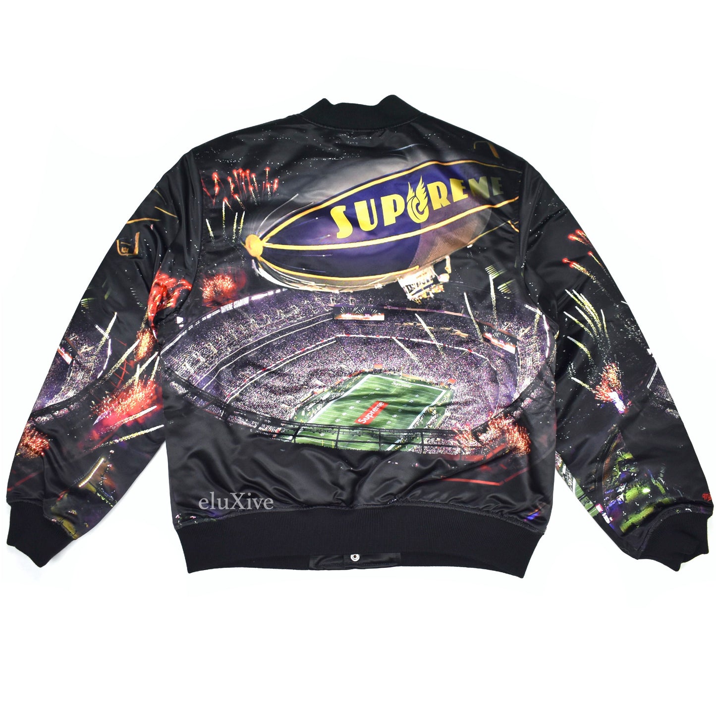 Supreme x Mitchell & Ness - Blimp Logo Stadium Jacket