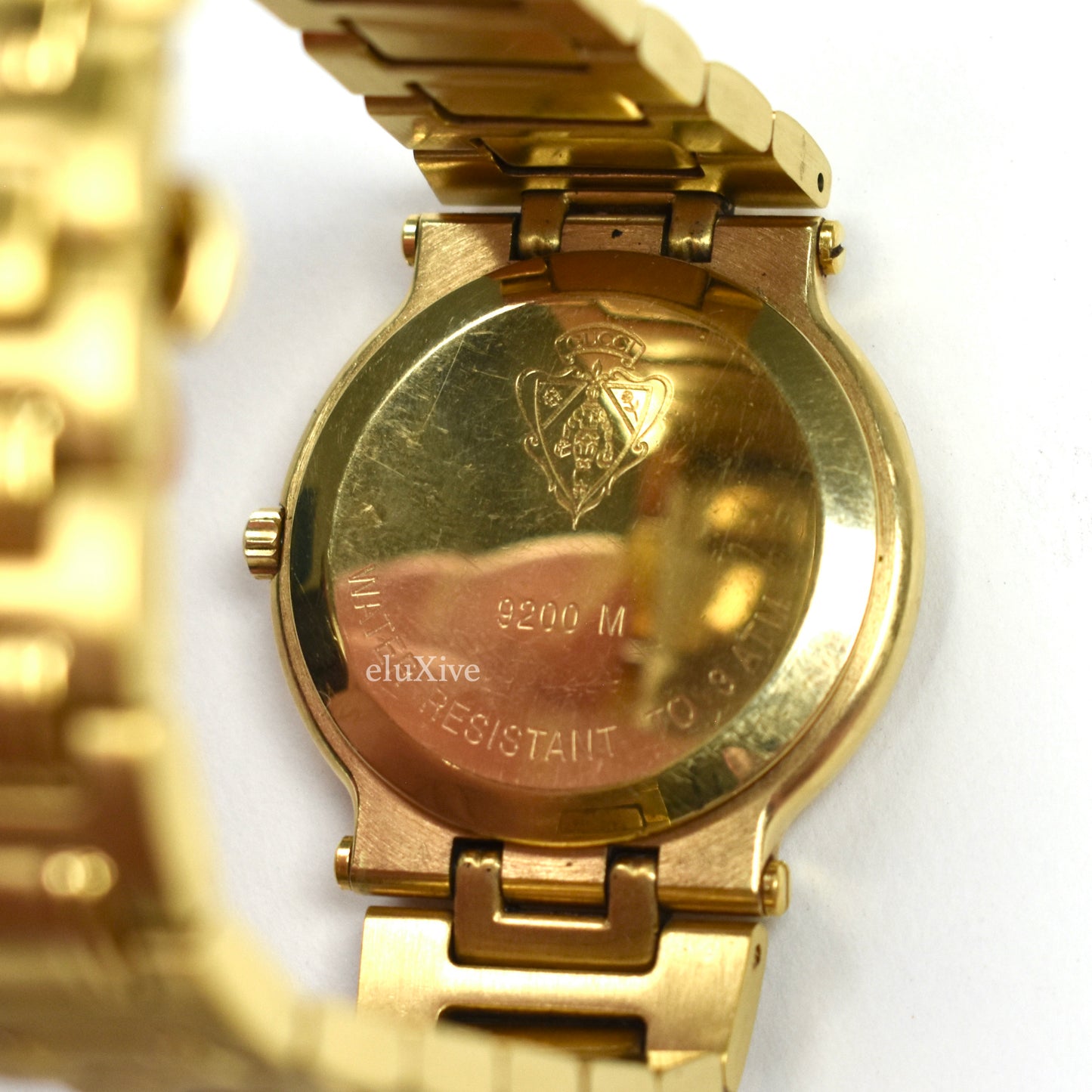 Gucci - 9200M Gold Champagne Dial Watch