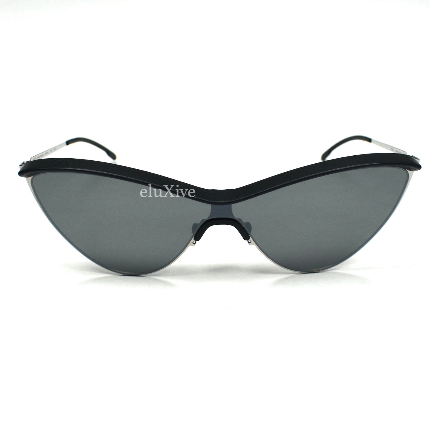 Maison Margiela x Mykita - Black MMECHO002 Futuristic Sunglasses