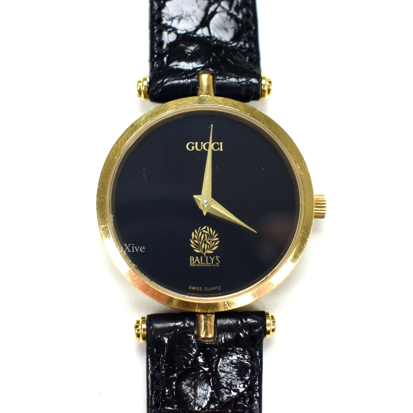 Gucci - 2000M Gold Bally's Casino Dial Watch