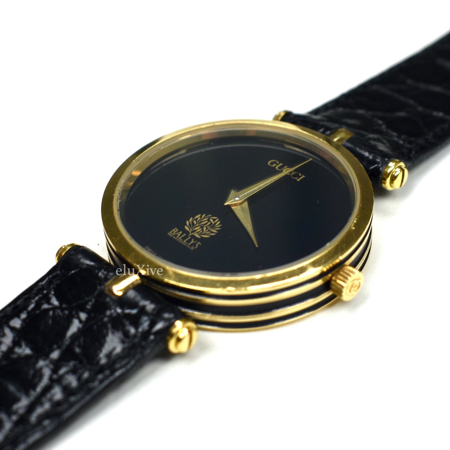 Gucci - 2000M Gold Bally's Casino Dial Watch