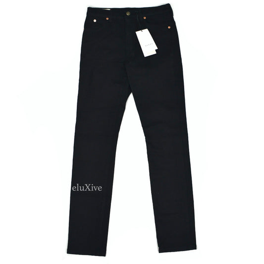 Gucci - Black Slim Fit Denim Jeans