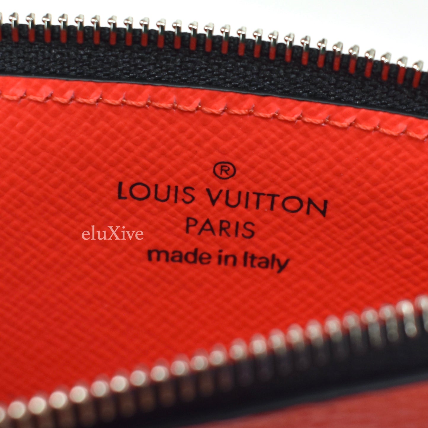 Louis Vuitton - Red Monogram Zip Card Holder