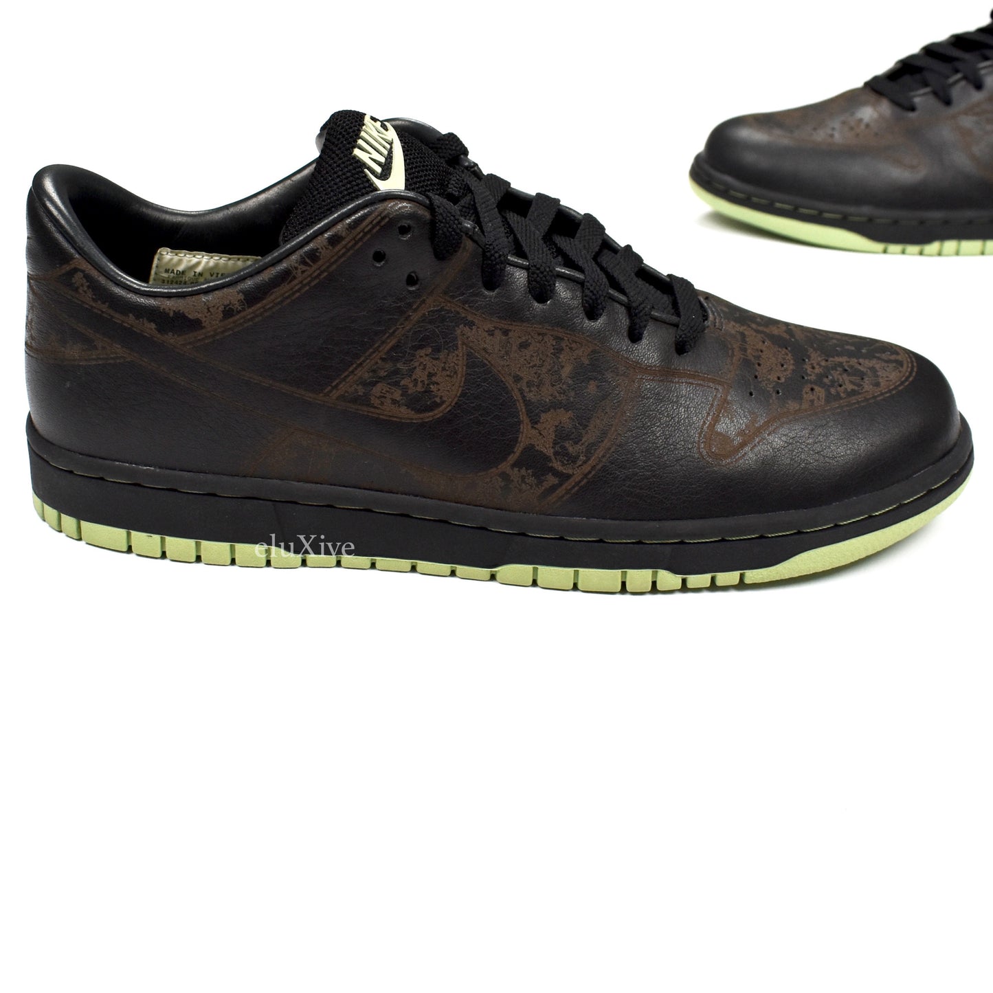 Nike - Dunk Low 1 Piece 'Laser' (Black/Faded Green)