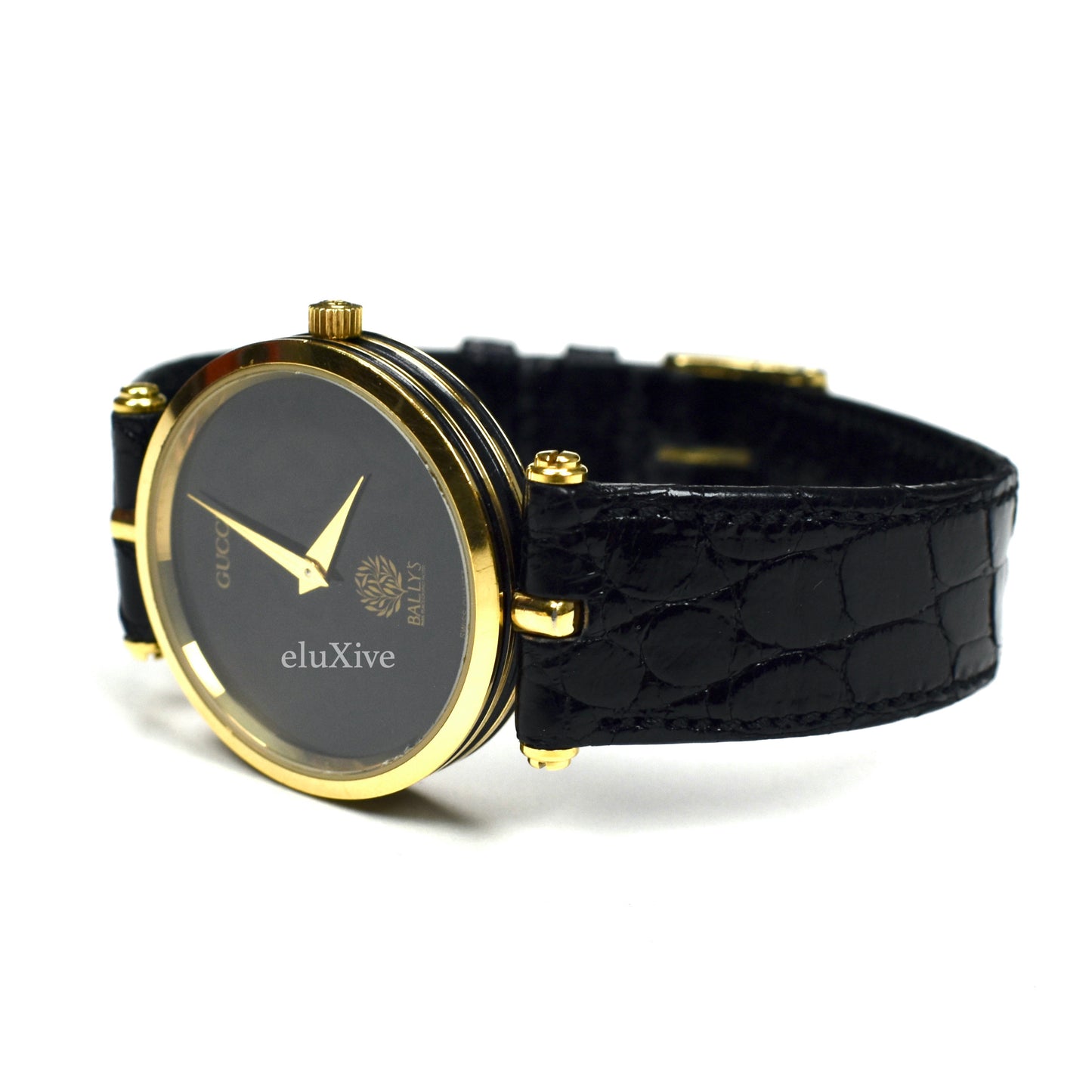 Gucci - 2000M Gold Bally's Casino Dial Watch