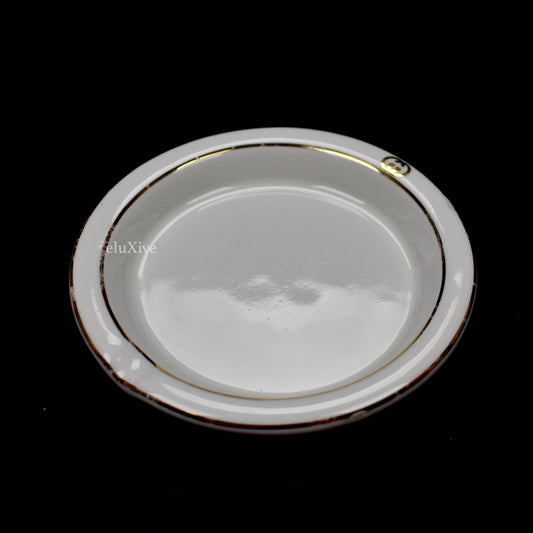 Gucci - Vintage 'GG' Logo Ceramic Ashtray