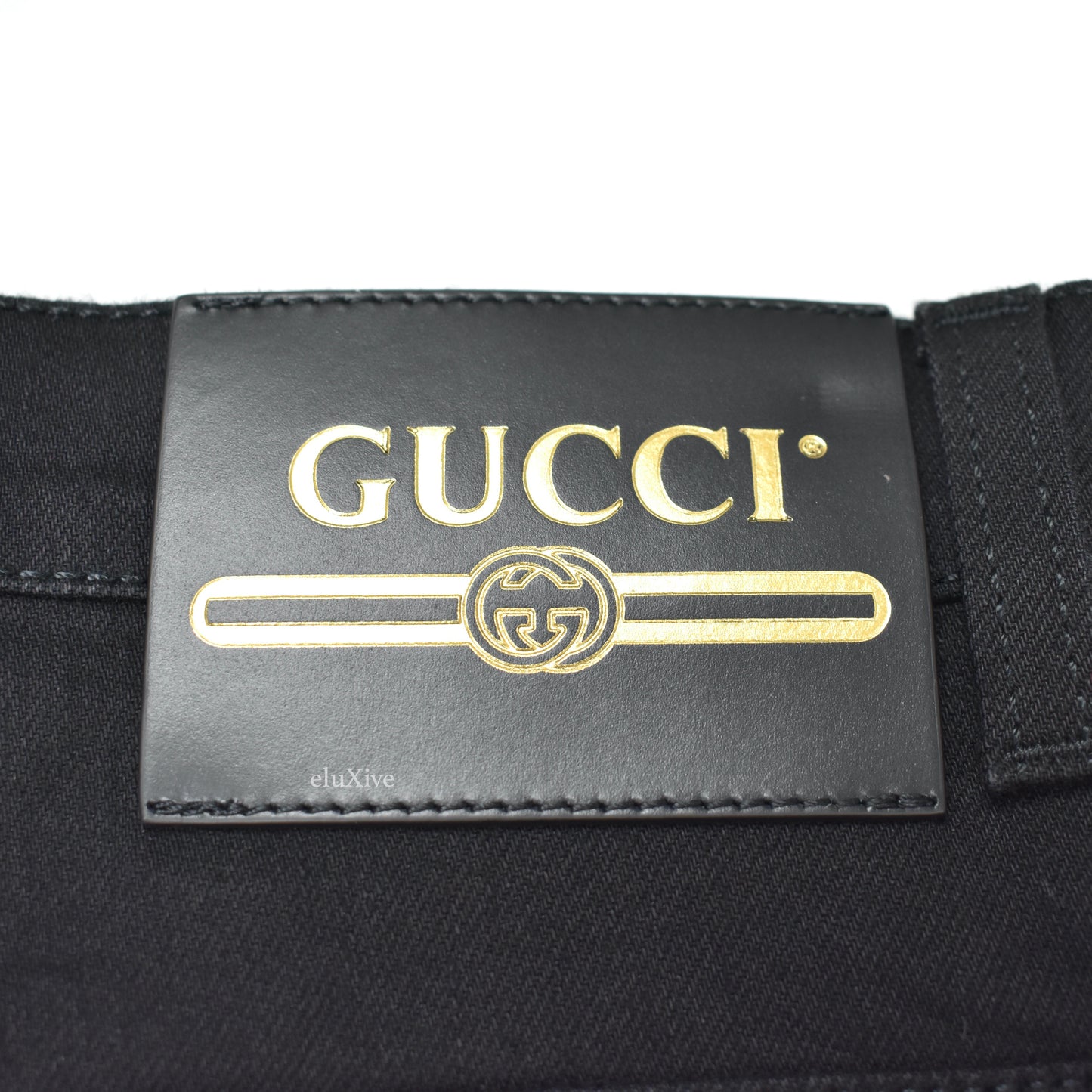 Gucci - Black Slim Fit Denim Jeans