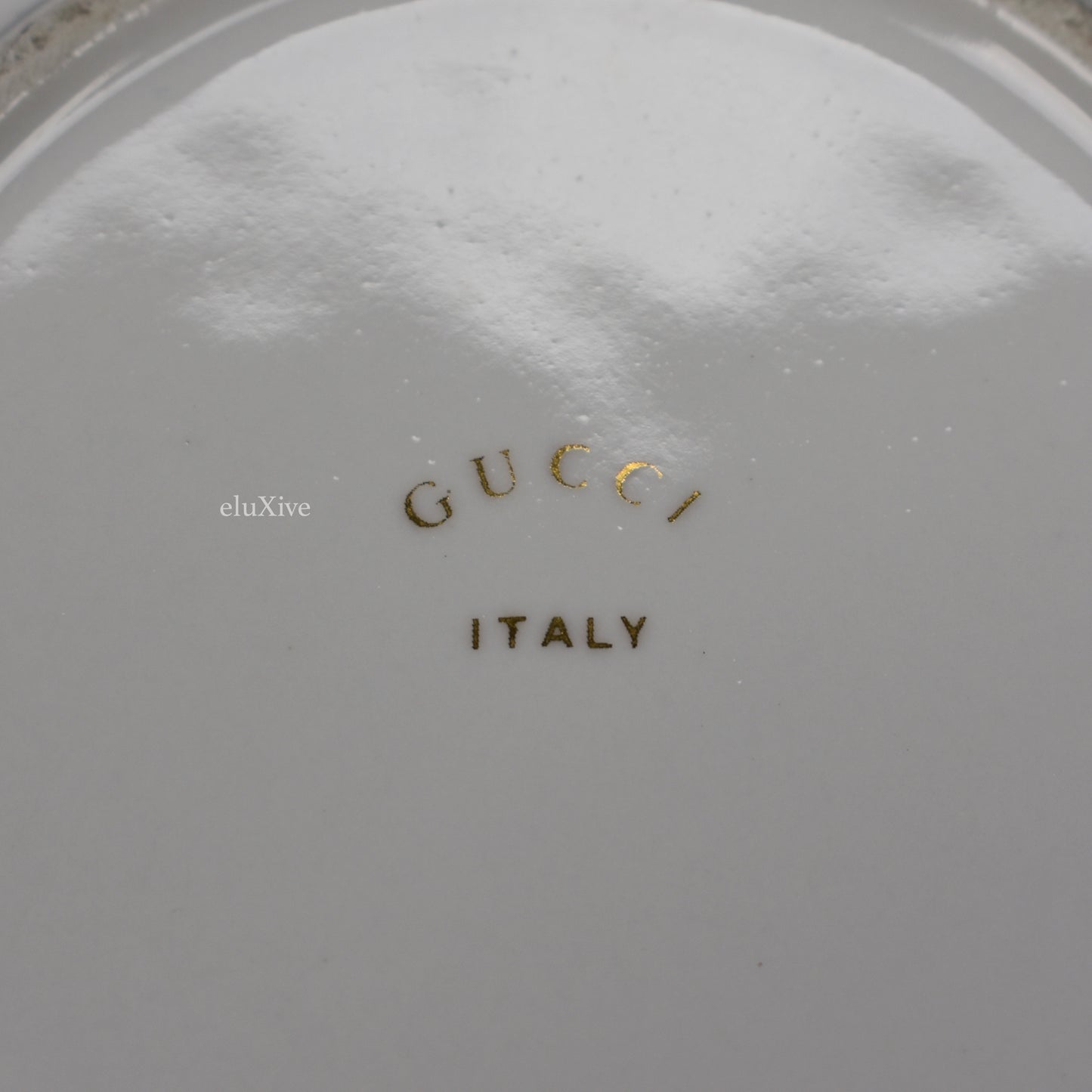 Gucci - Vintage 'GG' Logo Ceramic Ashtray