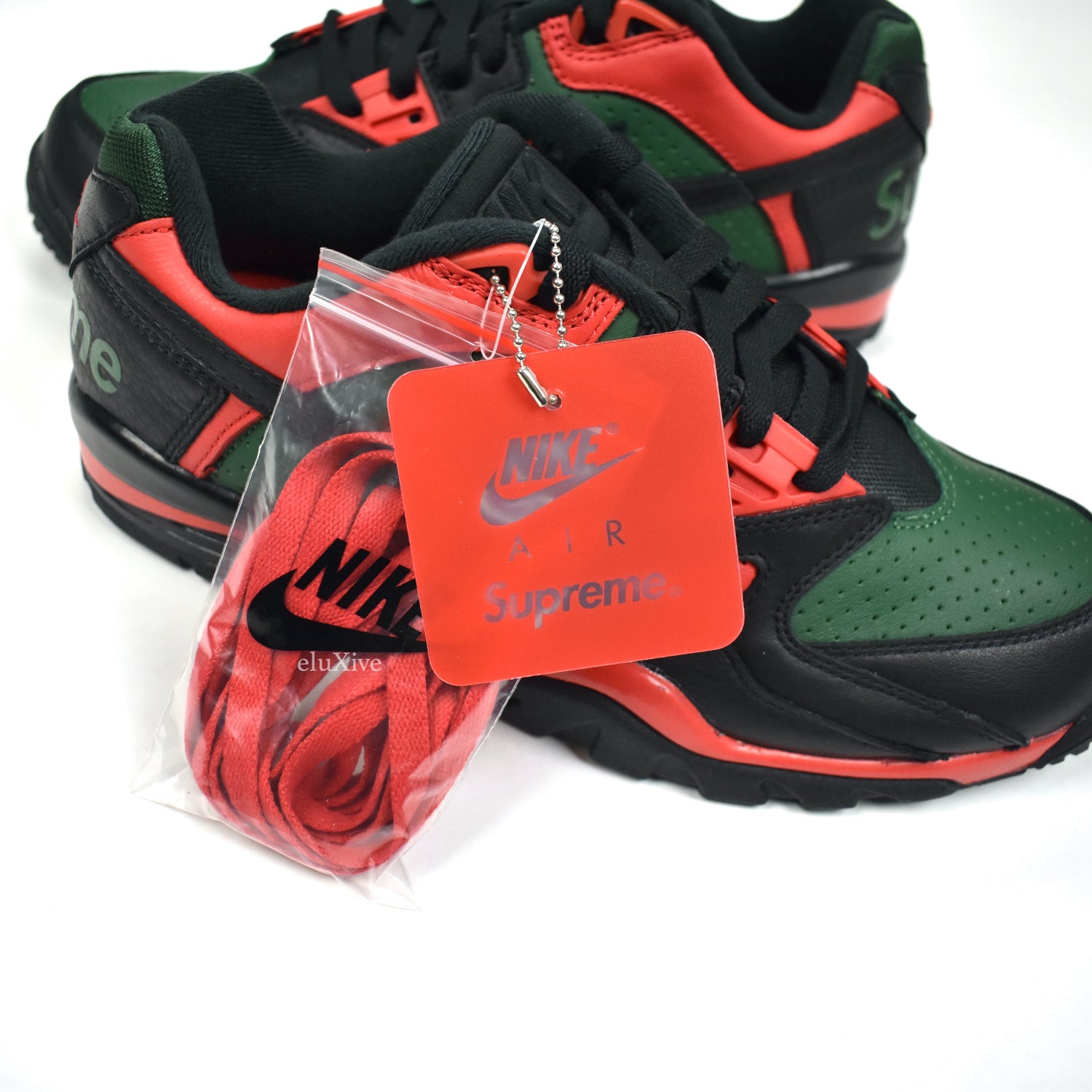 Nike Cross Trainer Low Supreme Black Green Red Men's - CJ5291-001 - US