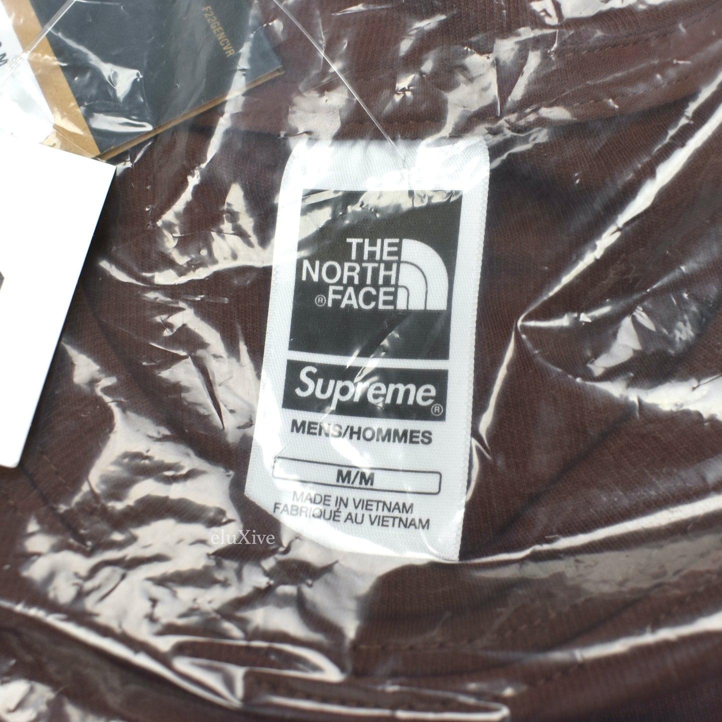 Supreme x The North Face - Dark Oak Brown Baselayer L/S T-Shirt