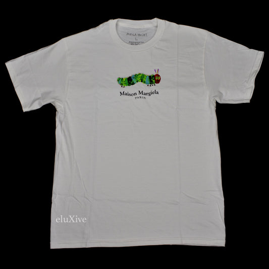 Mega Yacht - 'Margiela' Logo Hungry Caterpillar T-Shirt