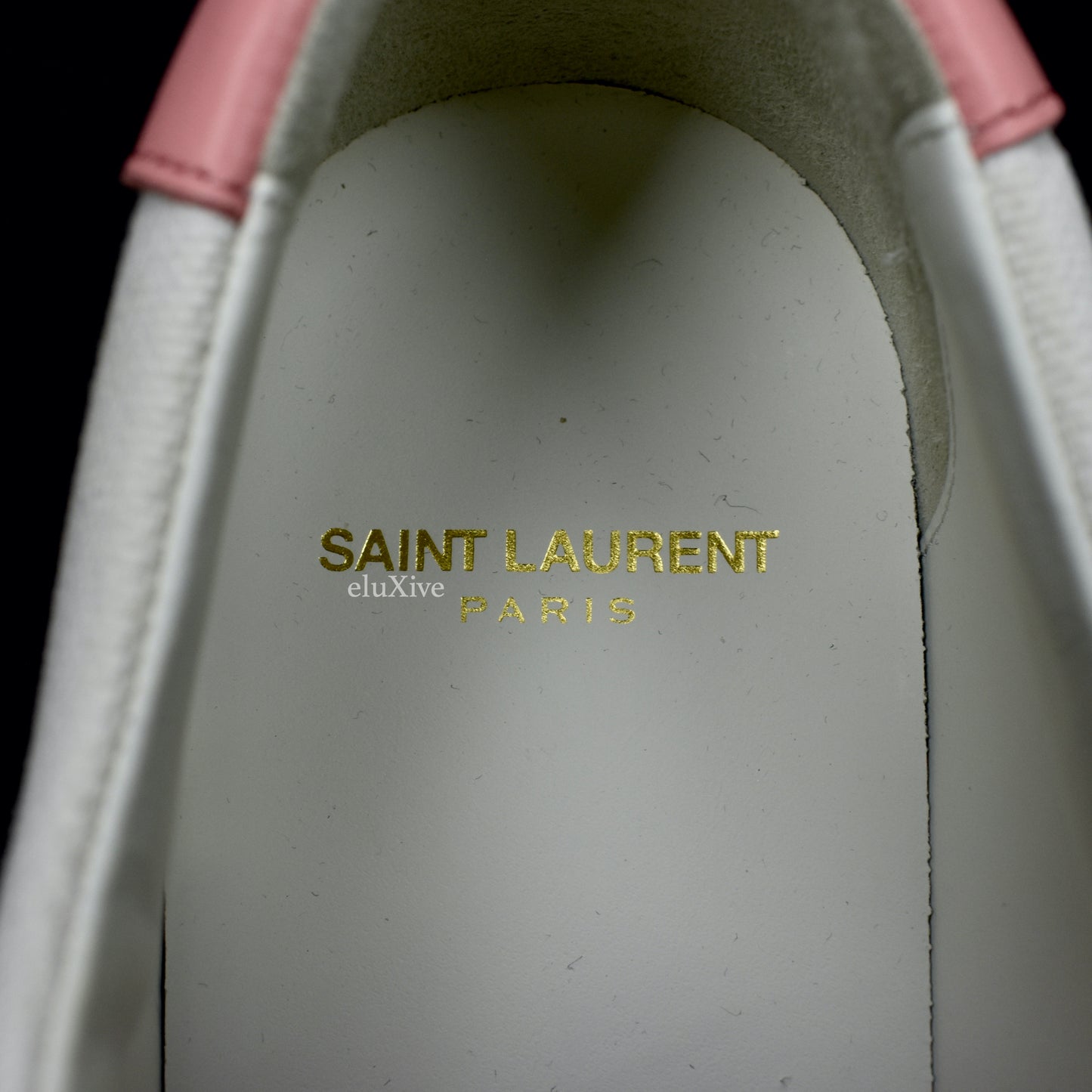 Saint Laurent - White Canvas Andy Low Top Sneakers