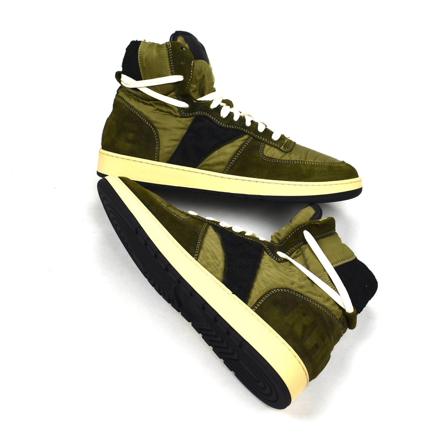 Rhude - Brown Suede / Nylon Recess Sneakers