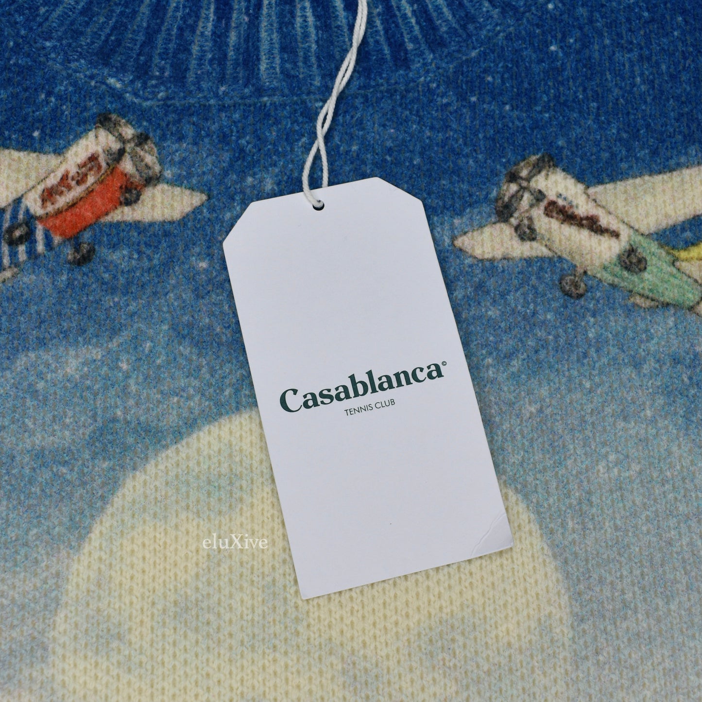 Casablanca - Casa Cafe Artwork Print Wool / Cashmere Sweater