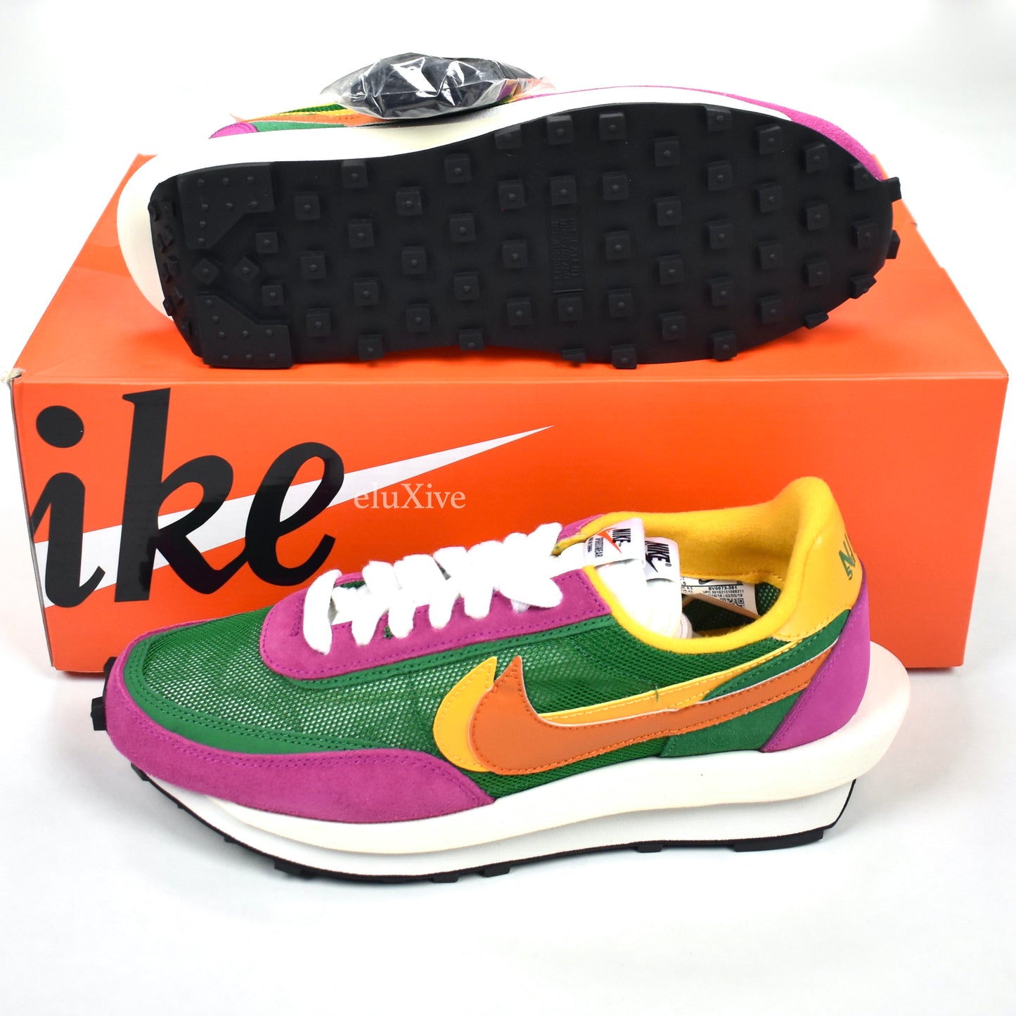 Nike x Sacai - LD Waffle Sneakers (Pine Green/Clay Orange)