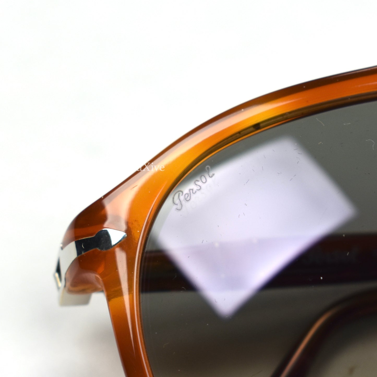 Persol - 3217-S Terra di Siena Gradient Lens Vintage Pilot Sunglasses