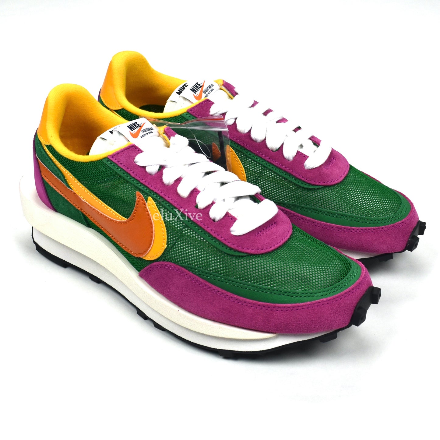 Nike x Sacai - LD Waffle Sneakers (Pine Green/Clay Orange)