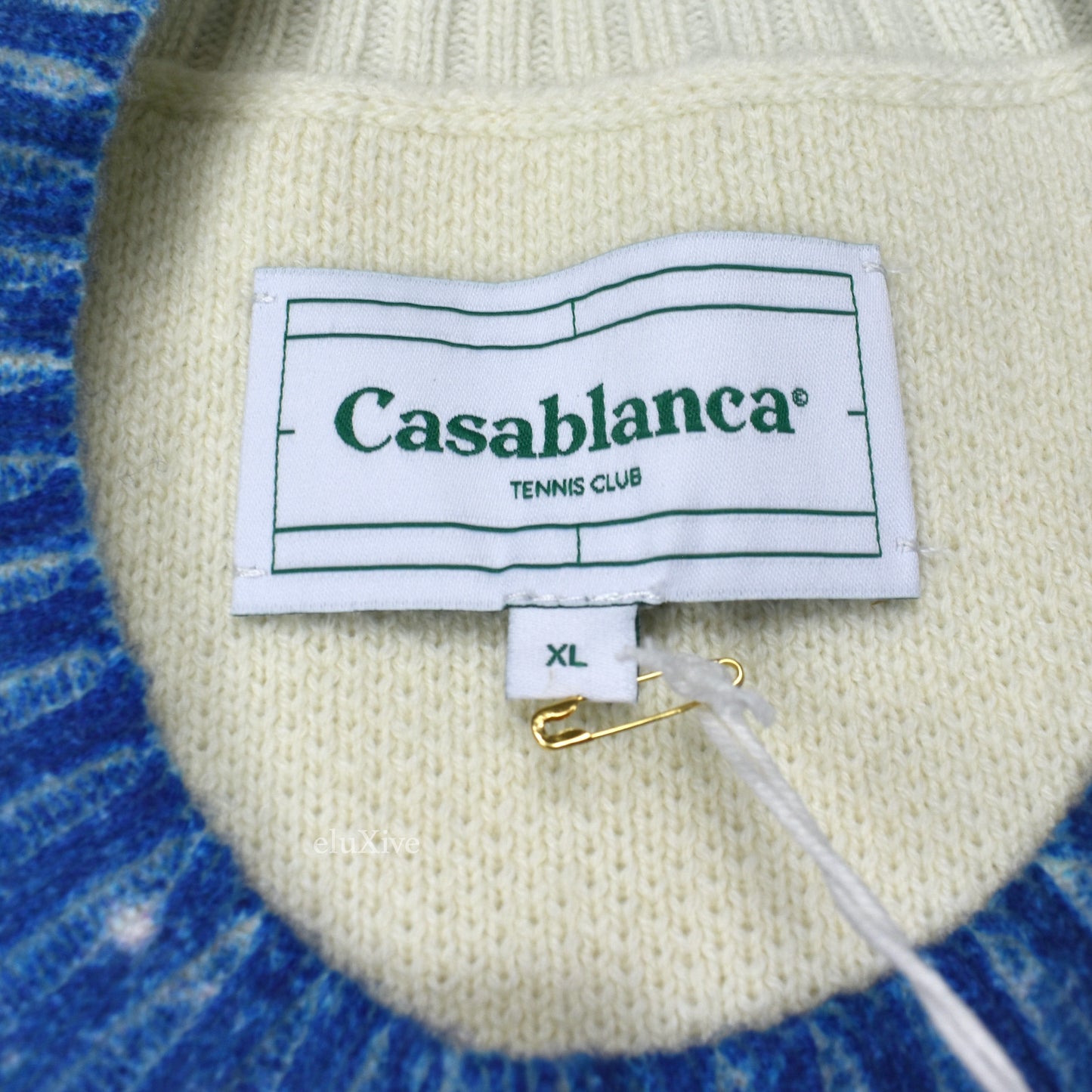 Casablanca - Casa Cafe Artwork Print Wool / Cashmere Sweater