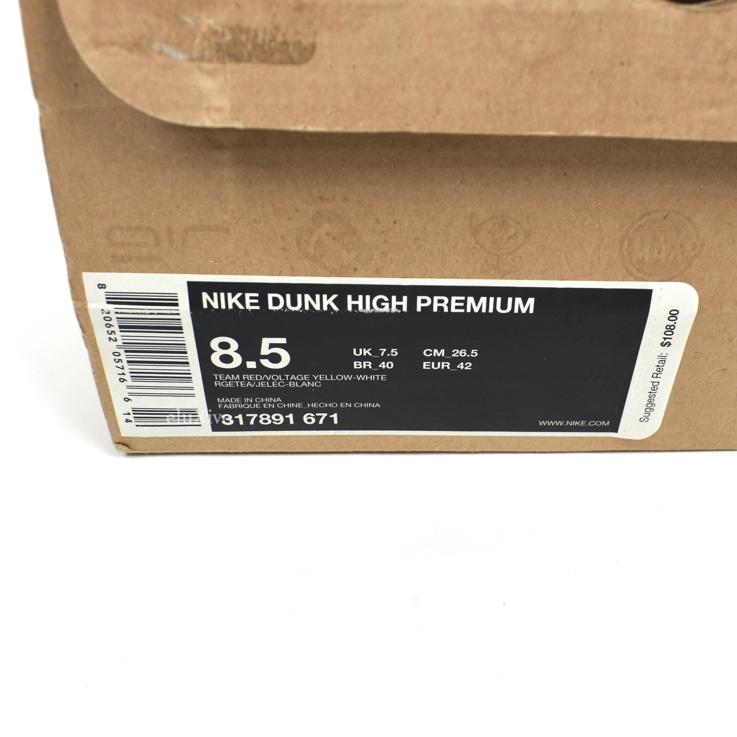 Nike - Dunk High Premium Eddie Cruz 'West'