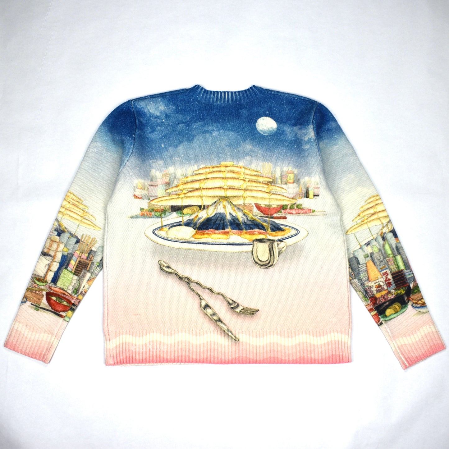 Casablanca - Casa Cafe Artwork Print Wool / Cashmere Sweater