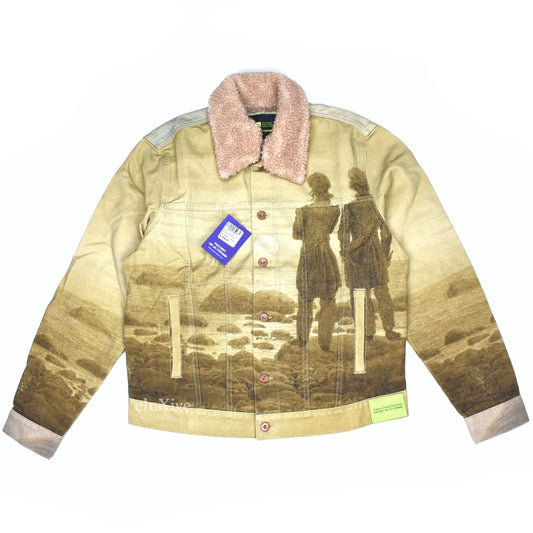 Paccbet - Caspar David Freidrich Painting Print Trucker Jacket