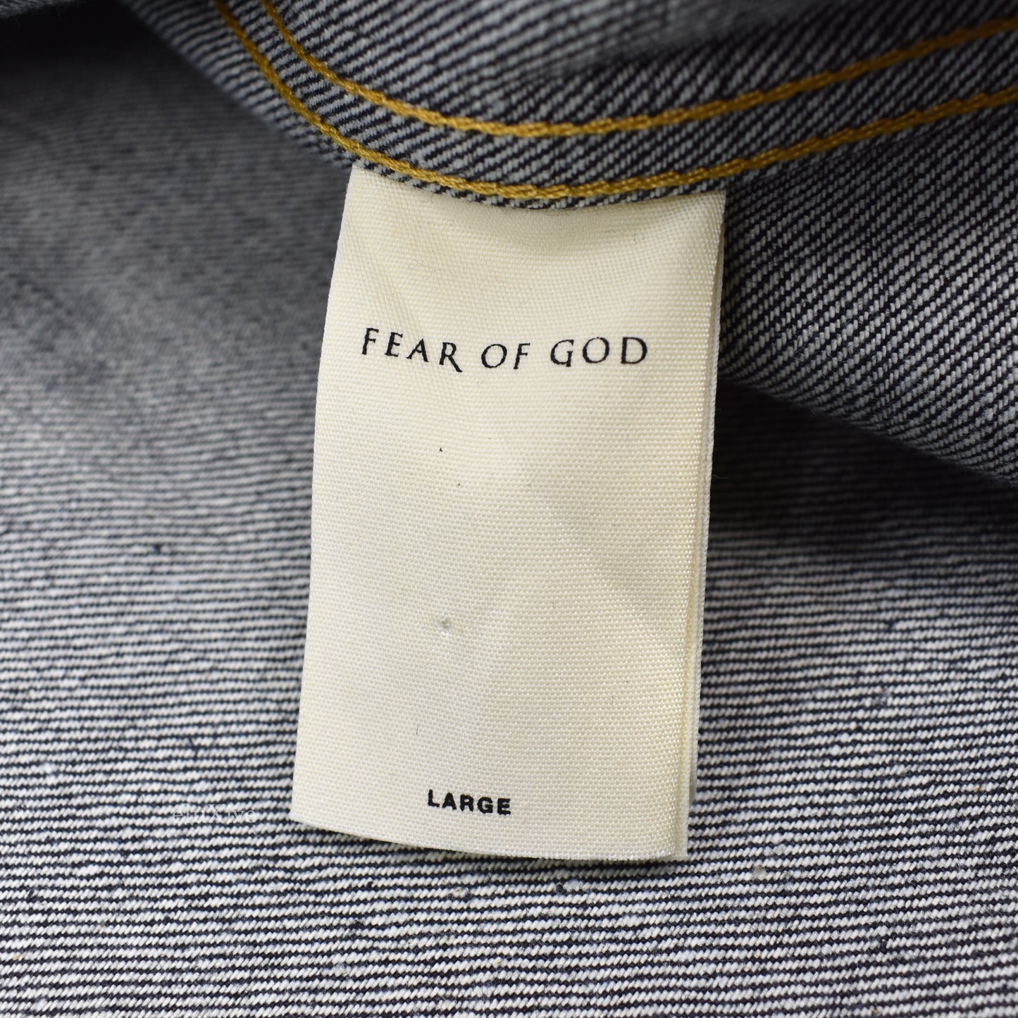 Fear of God - Raw Selvedge Denim Jacket