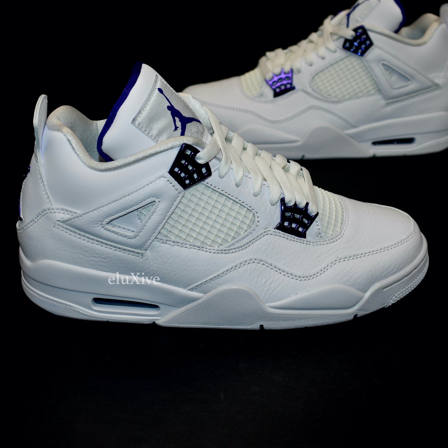 Nike - Air Jordan 4 Retro White/Court Purple