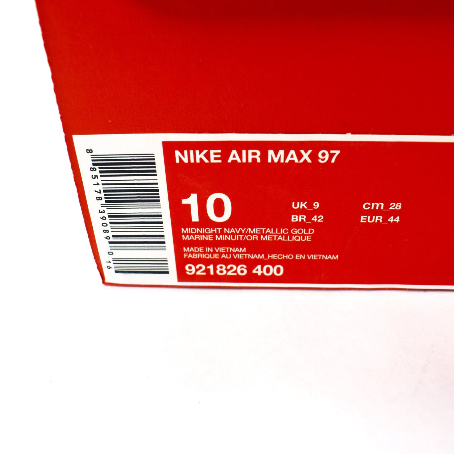Nike - Air Max 97 Navy / Gold