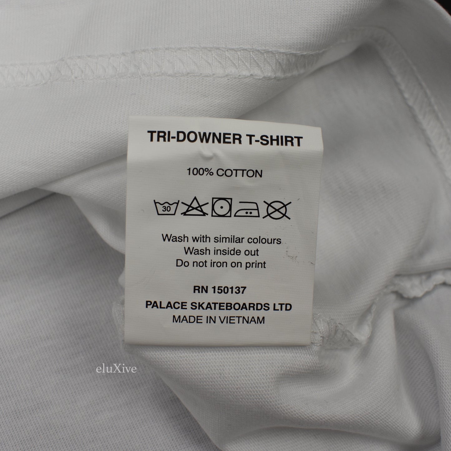 Palace x DSM - Tri-Downer Reverse Tri-Ferg Logo T-Shirt (Glow)
