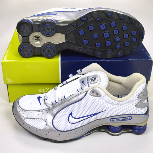 Nike - Shox Monster Metallic Silver / Sport Royal Blue (2004)